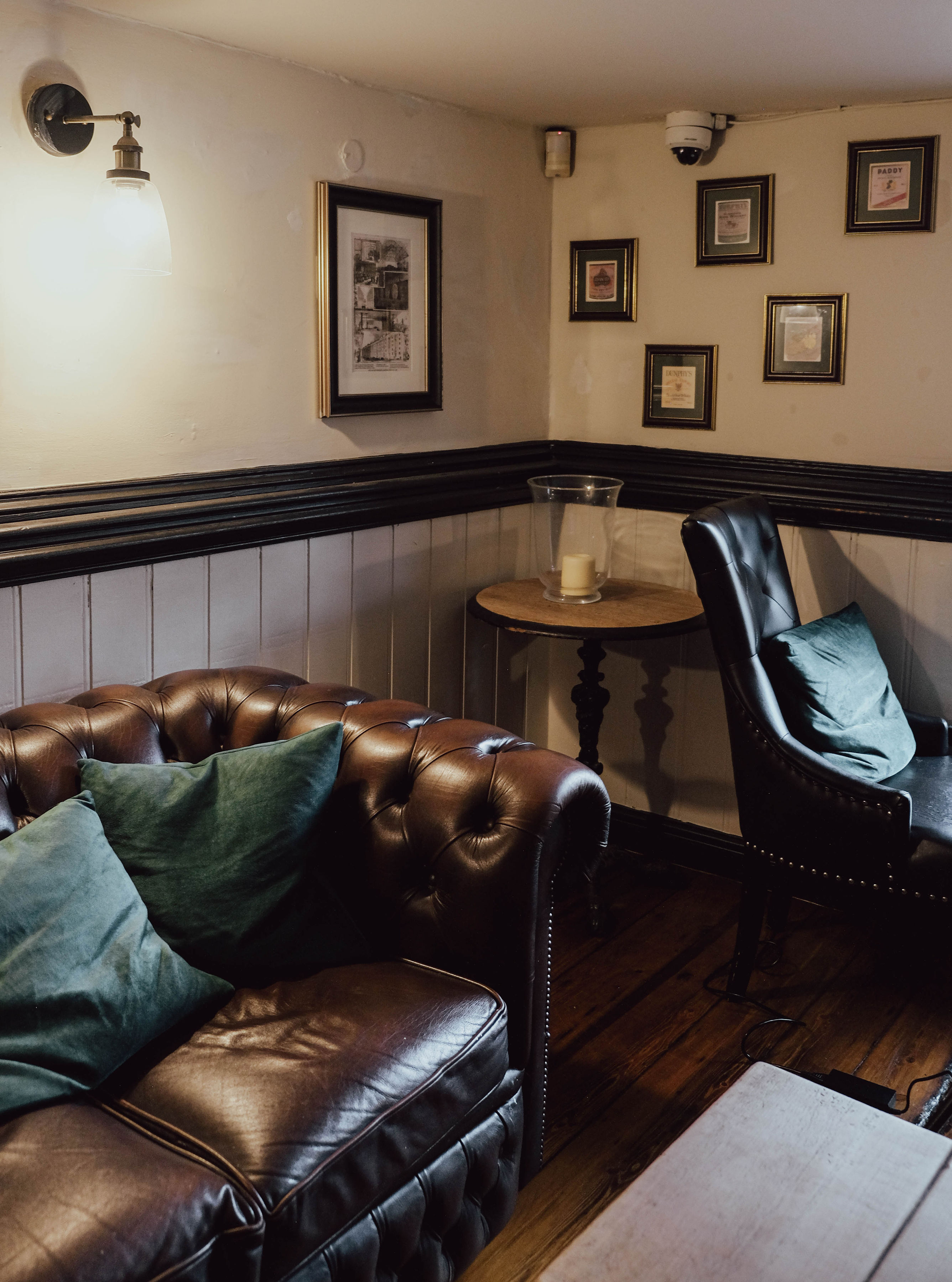 Dining area at The Old Swan